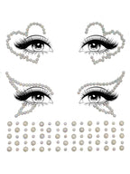Ayla Glow In The Dark Adhesive Rhinestone Face And Body Jewelry Default Title > Clothes > Body Jewellery (Non Piercing)