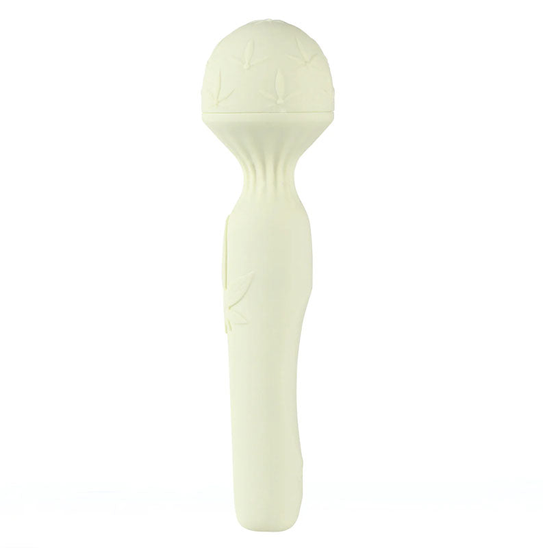 Maia Marlie 420 Massage Wand 20.6 cm USB Rechargeable with Hemp Leaf Design Electric Massager