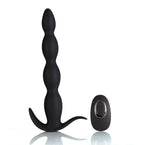 Maia Mason (Black) – 9.3 Inch Rechargeable Wireless Remote Anal Beads Vibrator > Anal Range > Anal Beads