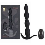 Maia Mason (Black) – 9.3 Inch Rechargeable Wireless Remote Anal Beads Vibrator > Anal Range > Anal Beads