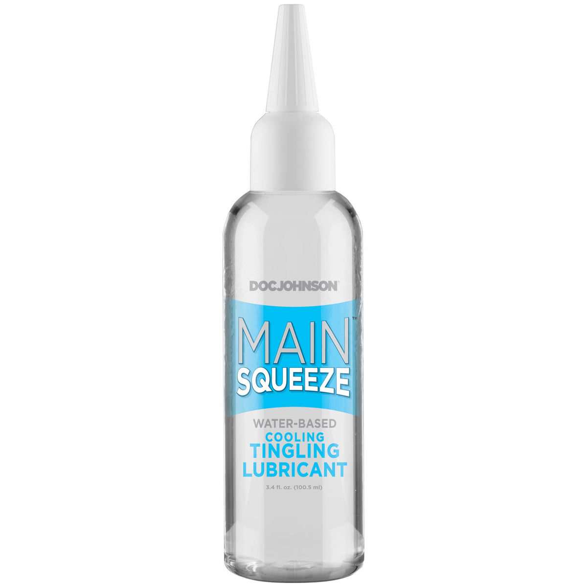 Main Squeeze Cooling Tingling Lubricant Water-Based 3.4 Fl Oz > Lube > Water Based