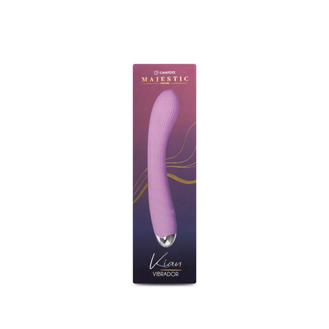 Majestic Kian Purple Vibrator with Adjustable Powerful Vibrations Vibrators