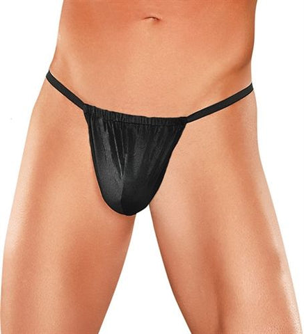 Male Power Black Posing Strap Thong for Men Enhancing Contours Mens Thongs