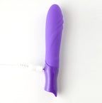 Margo Silicone Textured Bullet Vibrator Neon Purple Small > Vibrators > Mini Vibrators