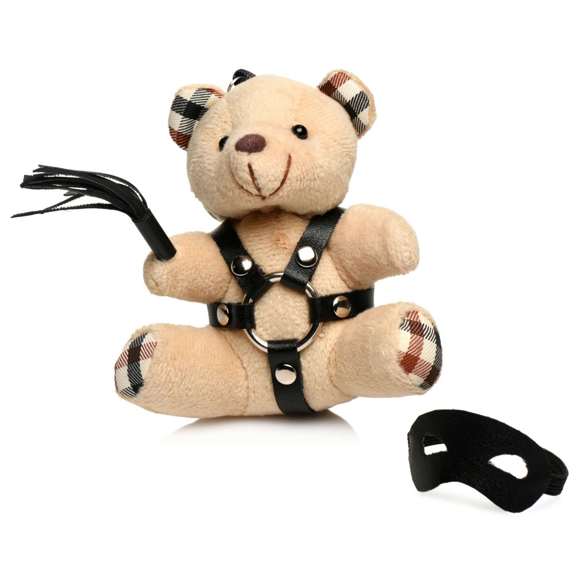 Master Series BDSM Teddy Bear Keychain Gag Gifts & Novelties