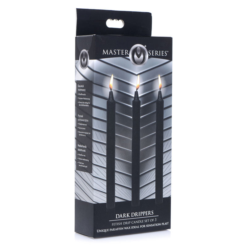 Master Series Fetish Drip Candles Black Three Pack > Candles > Drip
