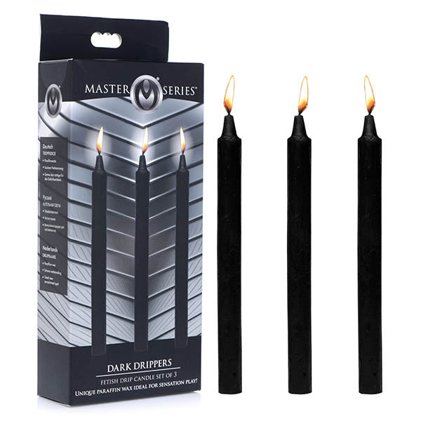 Master Series Fetish Drip Candles Black Three Pack > Candles > Drip Main image