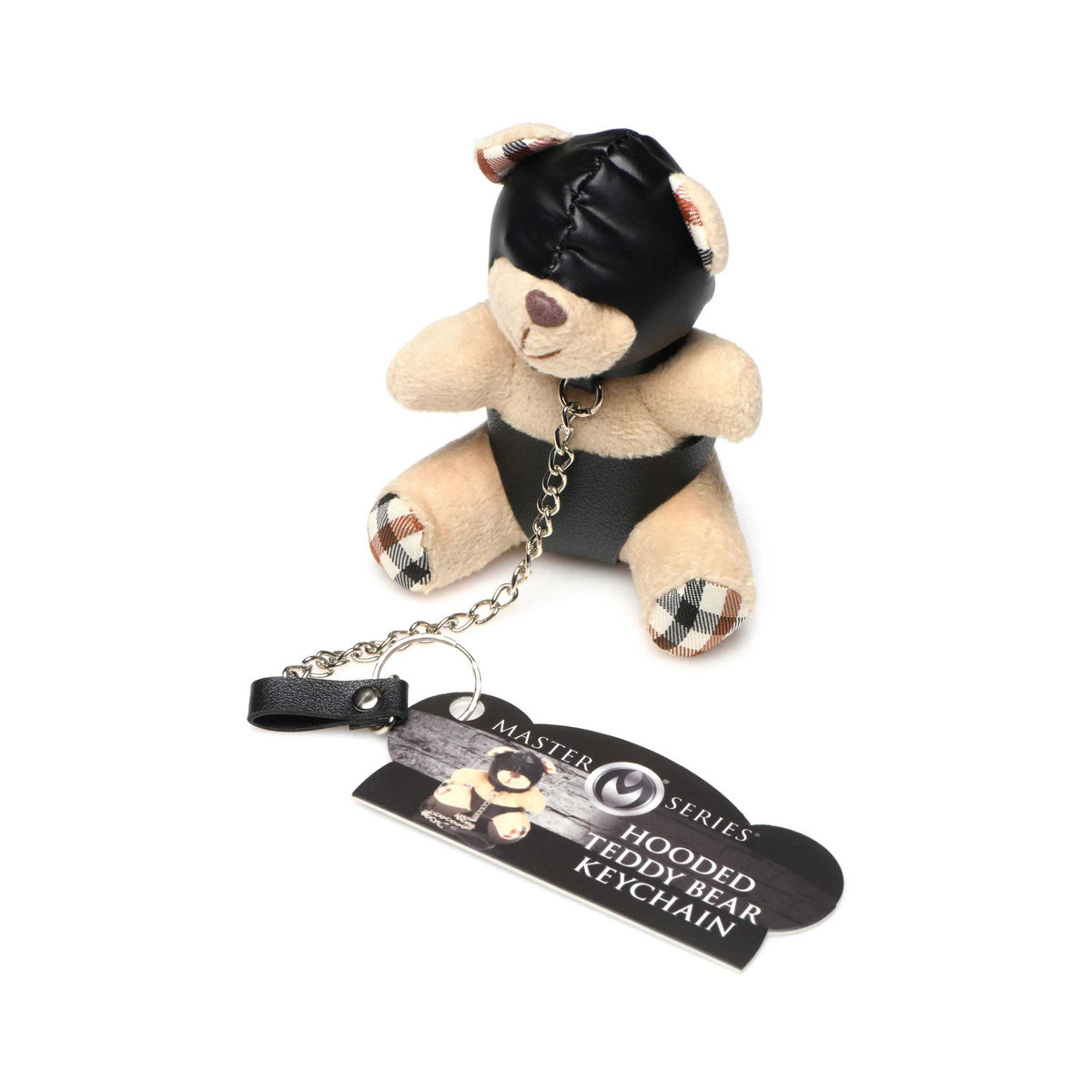 Master Series Hooded Teddy Bear Keychain Playful Adult Accessory > Novelties > Gag Gifts