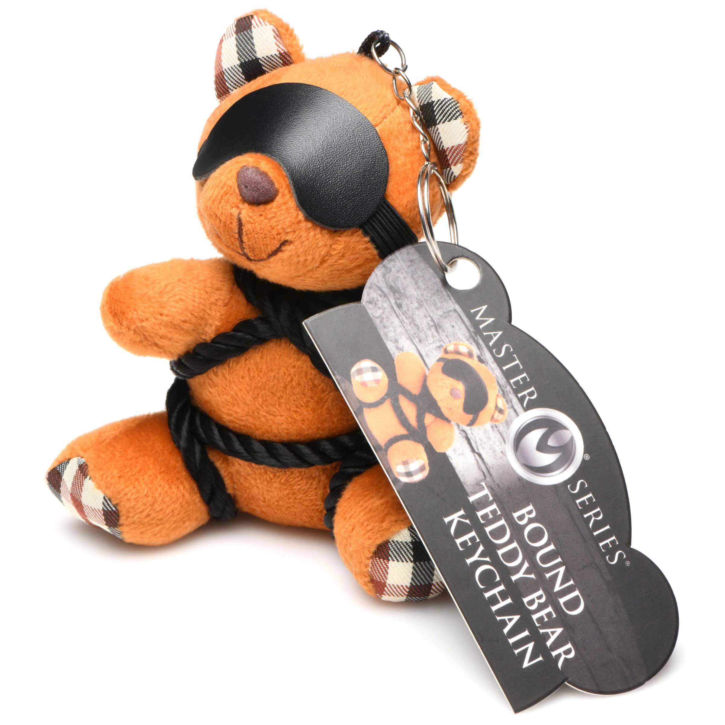 Master Series Rope Teddy Bear Keychain for Adult Fun and Playful Decor Gag Gifts & Novelties