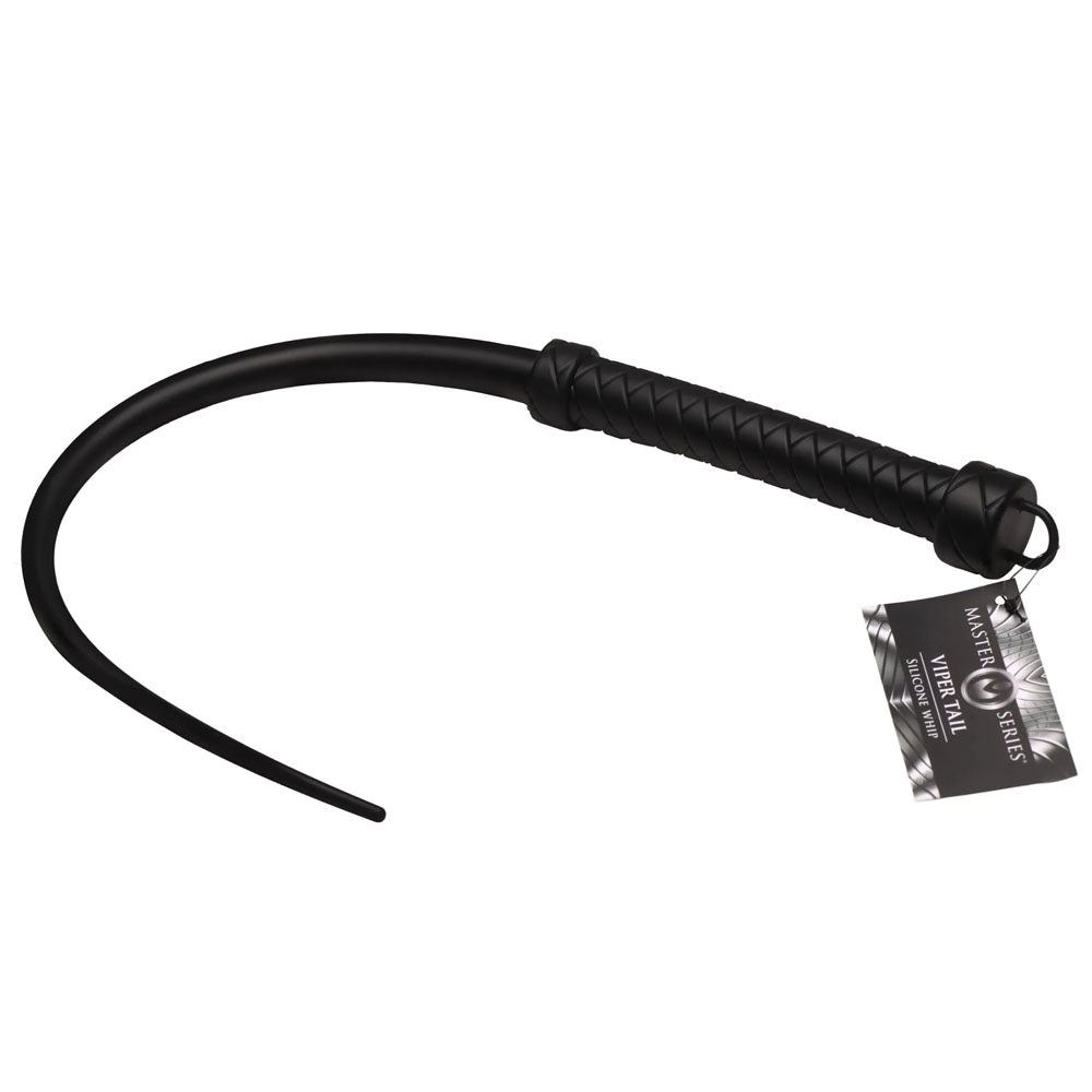 Master Series Viper Tail Silicone Whip Whips & Paddles