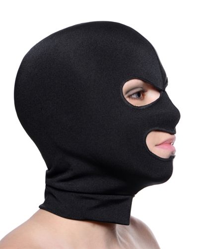 Masters Spandex Hood With Eye and Mouth Holes Erotic Mask Secondary image