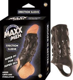 Maxx Men Erection Sleeve Ribbed Texture Extra Stimulation Enhancer Toy > Sex Toys For Men > Penis Sleeves