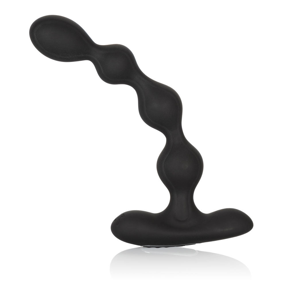 Eclipse Slender Silicone Beads Flexible Anal Pleasure Toy Black Beads