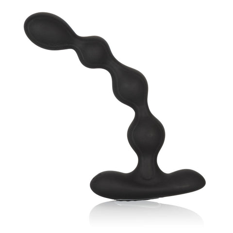 Eclipse Slender Silicone Beads Flexible Anal Pleasure Toy Black Beads