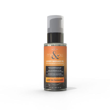 Me and You Pheromone Infused Massage Oil Lust in Paradise 2oz > Essentials > Massage Oil