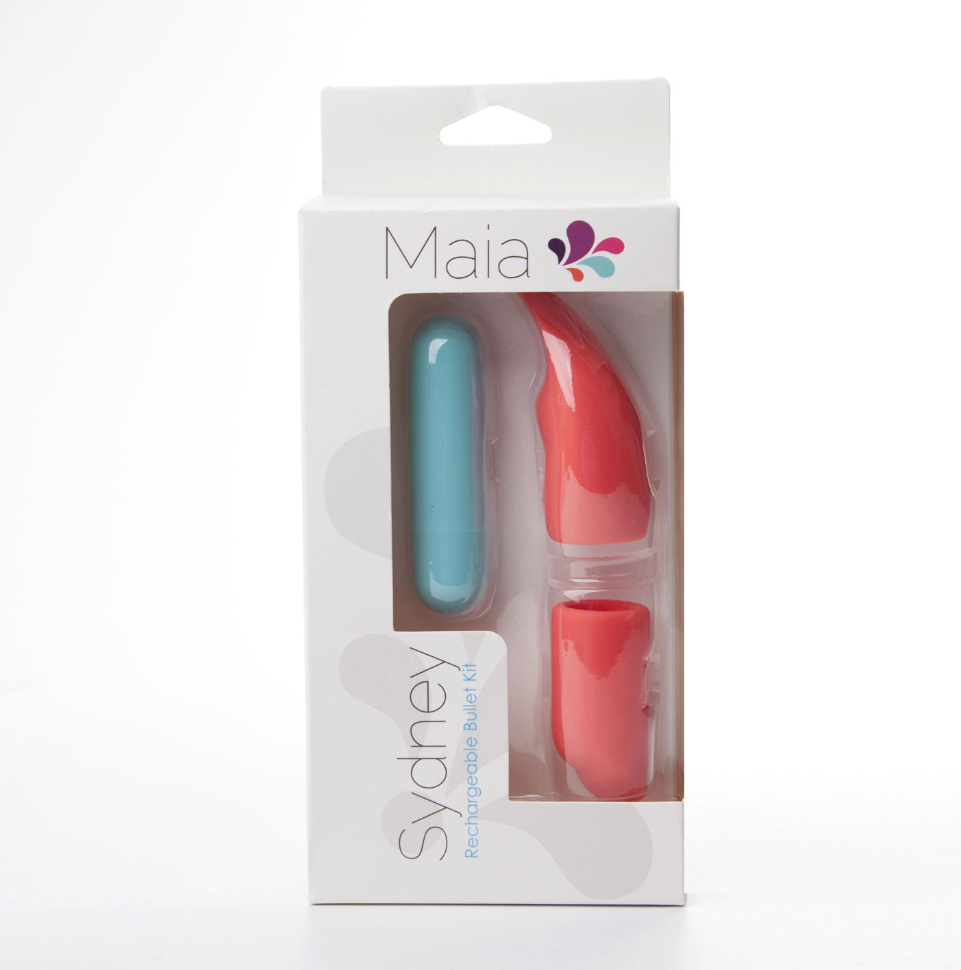 Sydney Mini Bullet Vibrator with Two Soft Silicone Sleeves BULLETS