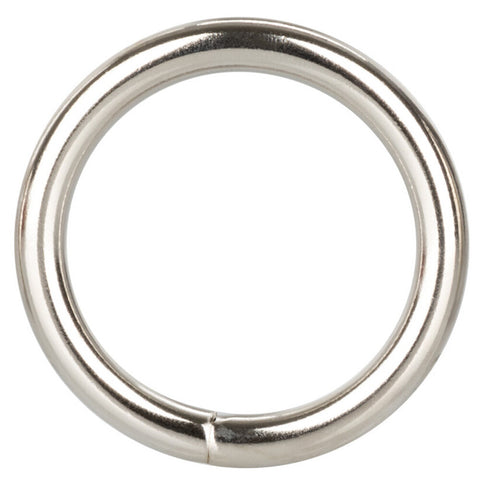 CalExotics Silver Ring Medium 1.5 Inch Universal Metal Ring Strong and Durable > Cock Ring > Metal