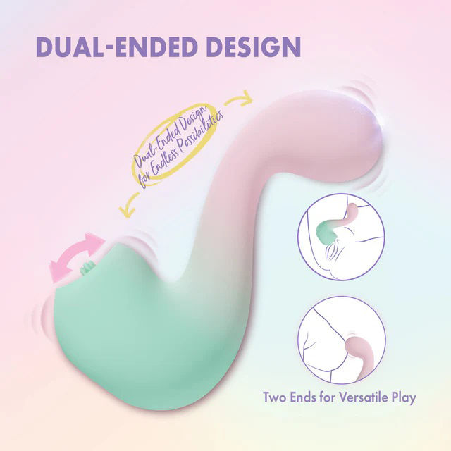 Melody Dual-Ended Vibrator for Clitoral and Tongue Stimulation STIMULATORS