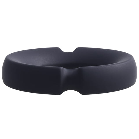 Merci Paradox Silicone Covered Metal Cock Ring Black 50mm COCK RINGS