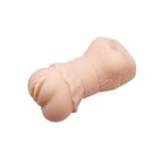 Crazy Bull Realistic Sleeve - Textured 2.8 Inch Masturbator Beige > Sex Toys For Men > Masturbators > Manual