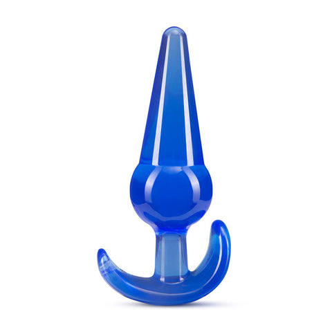 B Yours Large Blue Anal Plug for Comfortable Stretching Blue Butt Plugs