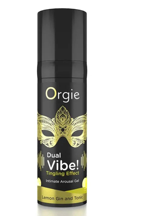 Dual Vibe Gin and Tonic Lemon Kissable Liquid – Intimate Gel 15ml > Lube > Oral Gels & Sprays