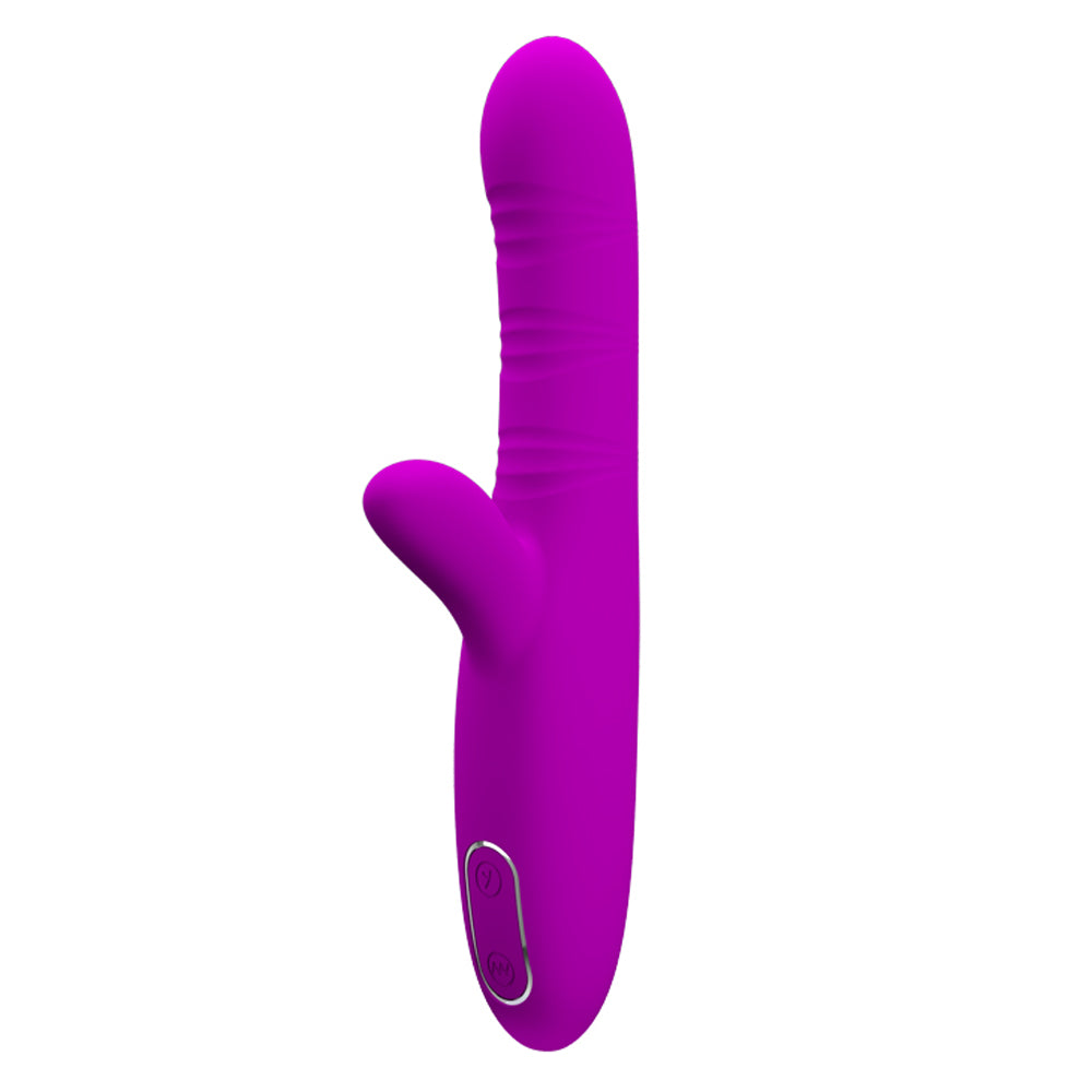 Pretty Love Angelique Bendable Rabbit Vibrator with Vibration VIBRATORS-RABBIT
