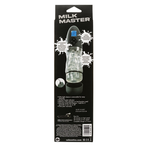 Milk Master Extreme Automatic Milker Rechargeable Stroker Strokers - Auto