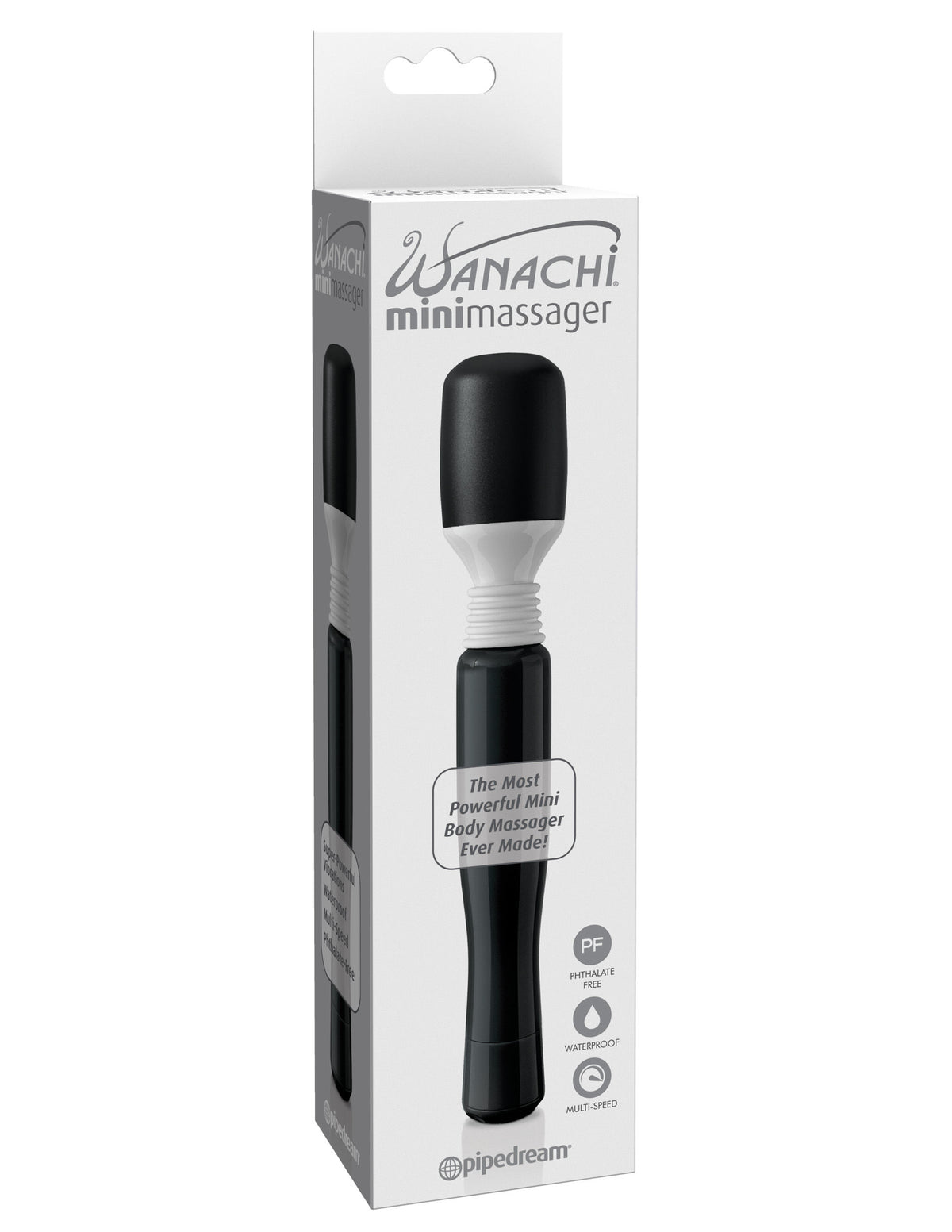 Mini Wanachi Cordless Mini Massager Black > Sex Toys > Mini Massagers