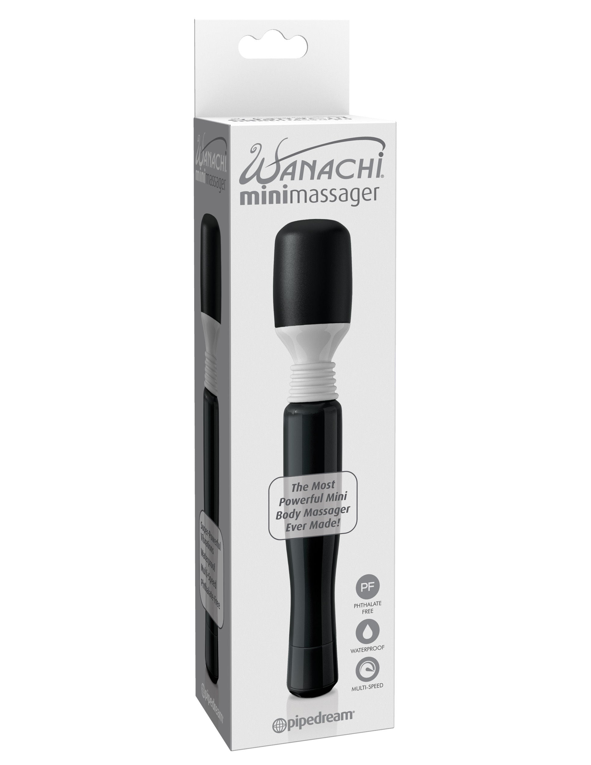 Mini Wanachi Cordless Mini Massager Black > Sex Toys > Mini Massagers
