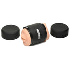 Mistress Double Shot Mini Masturbators Mouth and Pussy Medium Tone > Sex Toys For Men > Masturbators > Manual