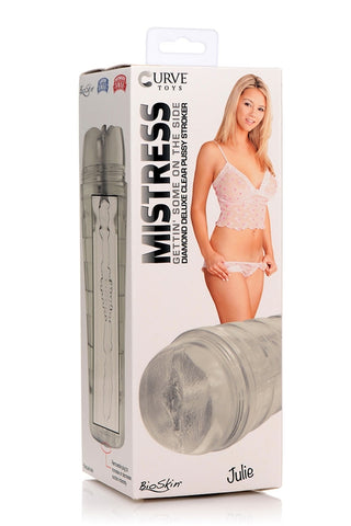 Mistress Julie Diamond Deluxe Clear Pussy Stroker Strokers - Celebrity