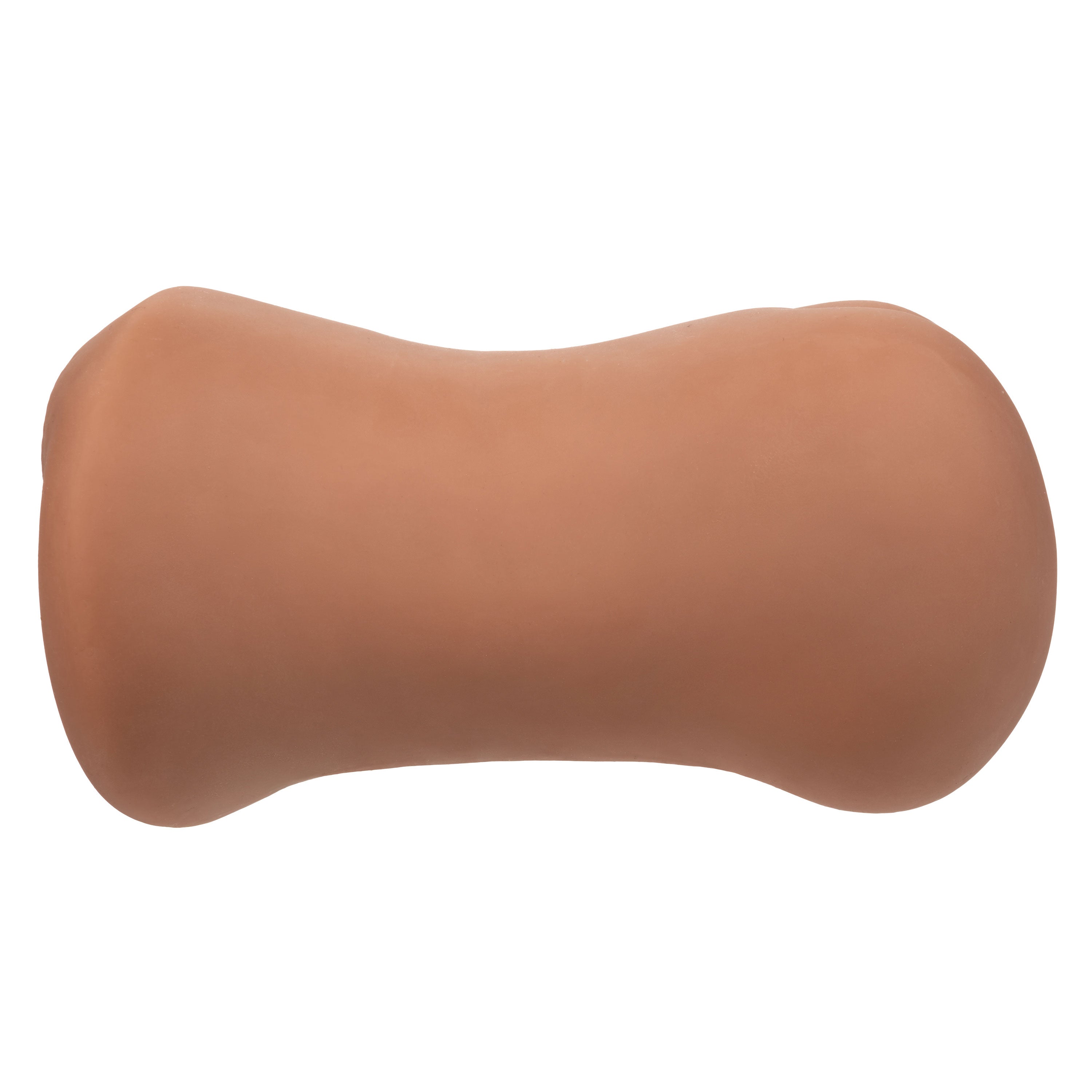 Stroke It Dual Entry Pussy and Ass Stroker Sleeve – Brown > Sex Toys For Men > Masturbators > Manual