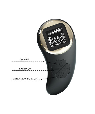 Nathan Double Pleasure Remote Control Vibrator for Adults Black BULLETS