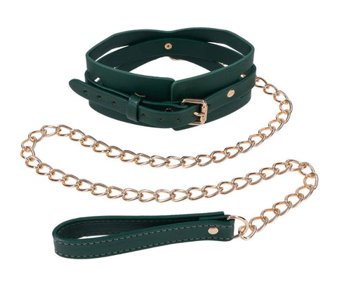 Indica Cutout Cuffs (Green) – Luxury Collar > Bondage Gear > Collars