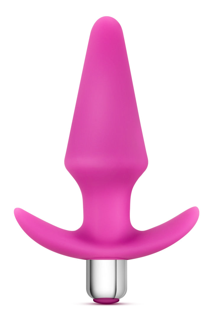 Luxe Discover Pink Anal Plug with 10 Vibrating Functions Butt Plugs - Vibrating