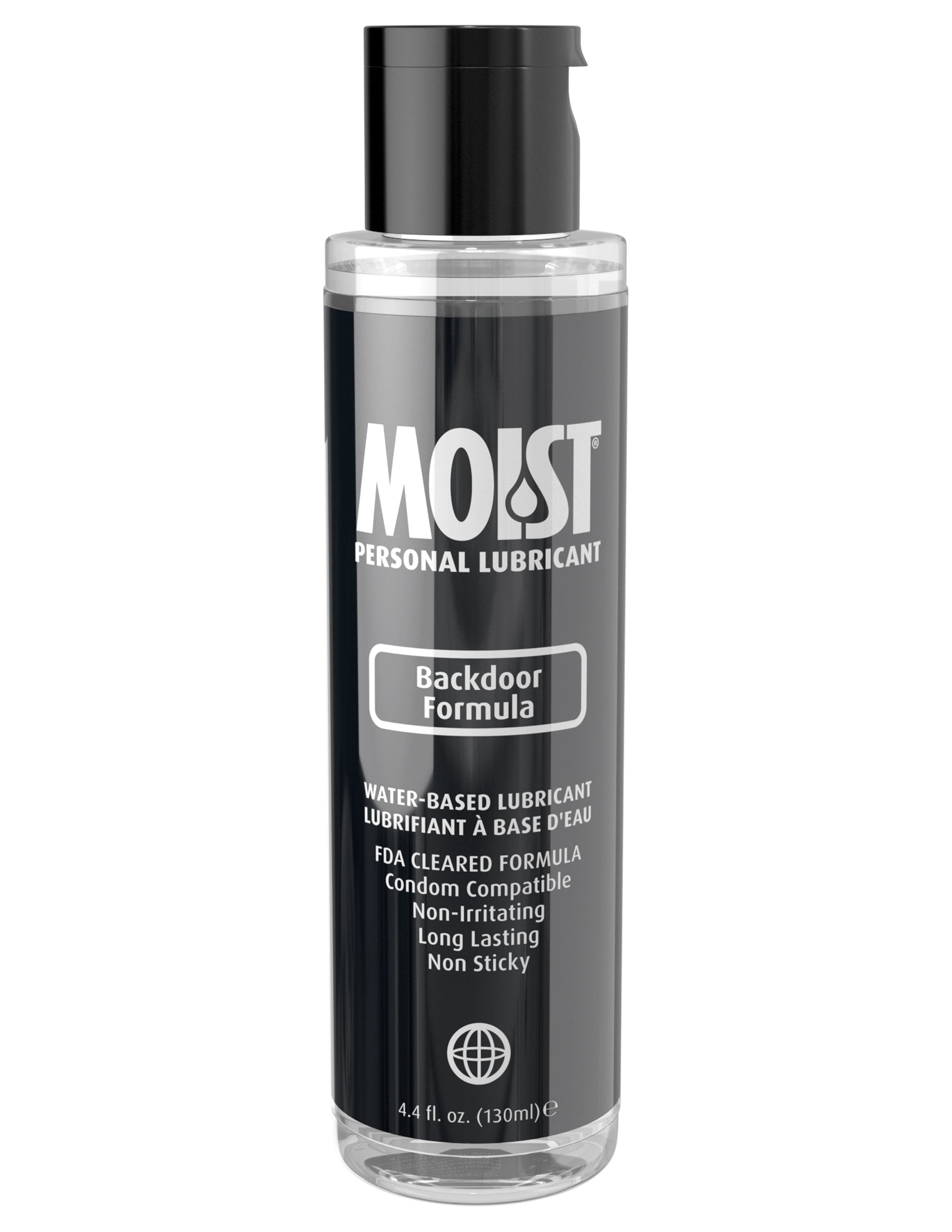 Moist Backdoor Formula Water Based Anal Lubricant 130 ml Bottle Anal Lubricant