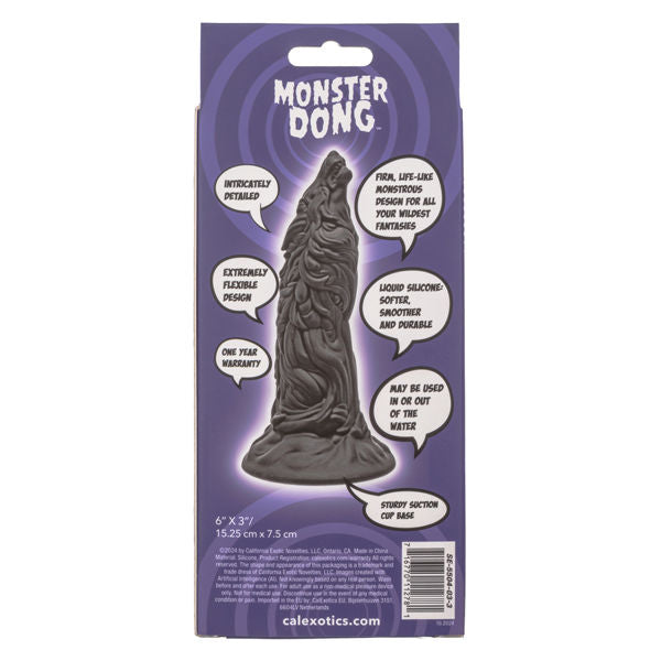 Monster Dong Werewolf Black Dong Made From Premium Silicone > Dildos > Fantasy