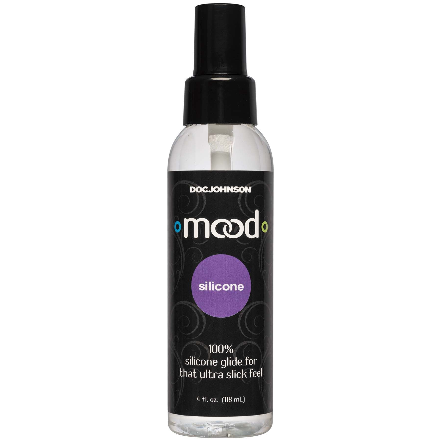Mood Silicone Glide Lubricant 4 Fl Oz Smooth Intimate Gel Silicone Lubricant