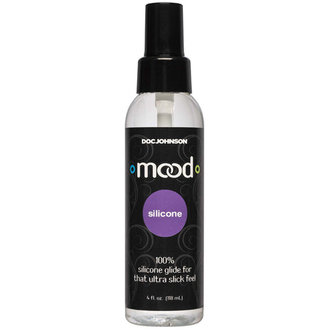 Mood Silicone Glide Lubricant 4 Fl Oz Smooth Intimate Gel Silicone Lubricant