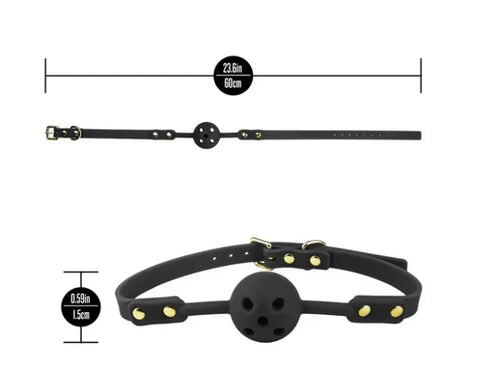 Temptasia Ardor – Breathable Silicone Ball Gag > Bondage Gear > Gags and Bits
