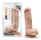 Mr. D 8.5 Inch Beige Dildo with Balls and Suction Base > Dildos > Realistic Dildos