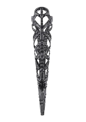 Sex & Mischief Sensory Fingertips - 8.25 cm Black Alloy Medical Themed