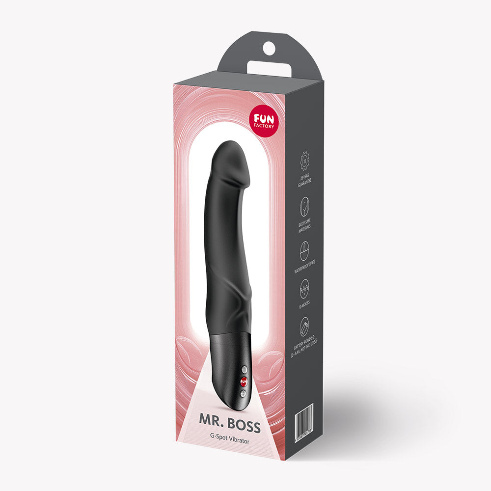 Fun Factory Mr. Boss – 21 cm Curved G-Spot Vibrator > Vibrators > G-Spot