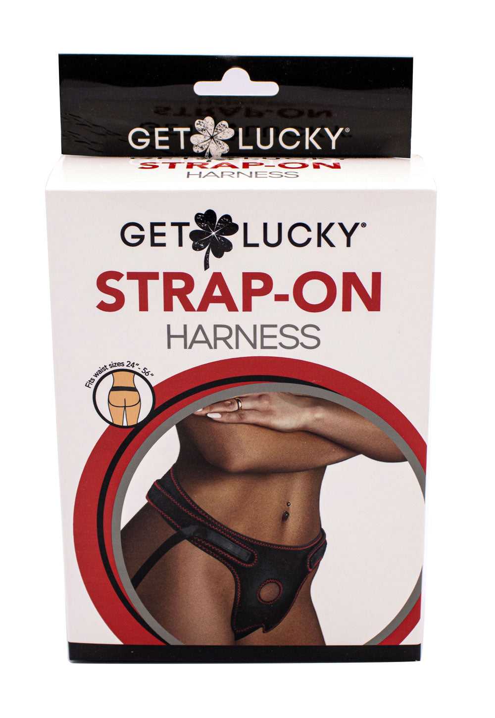 Get Lucky Strap On Harness (Black) – Adjustable Strap On Harness > Dildos > Strap On Harnesses