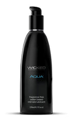 Wicked Aqua Water Based Lubricant 250ml Bottle > Lube > Water Based