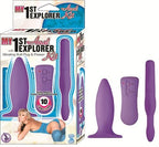 Nasstoys My First Anal Explorer Kit (Lavender) – Dual Vibration Anal Toy Set > Anal Range > Butt Plug Kits