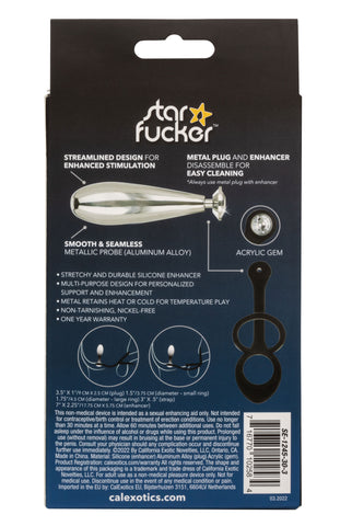 Star Rider Glider Plug And Cockring Enhancer Premium Set 3000 COCK RINGS