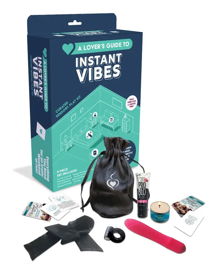 Instant Vibes A Lover's Guide – Multispeed Vibe And Ring Kit > Sex Toys > Sex Kits