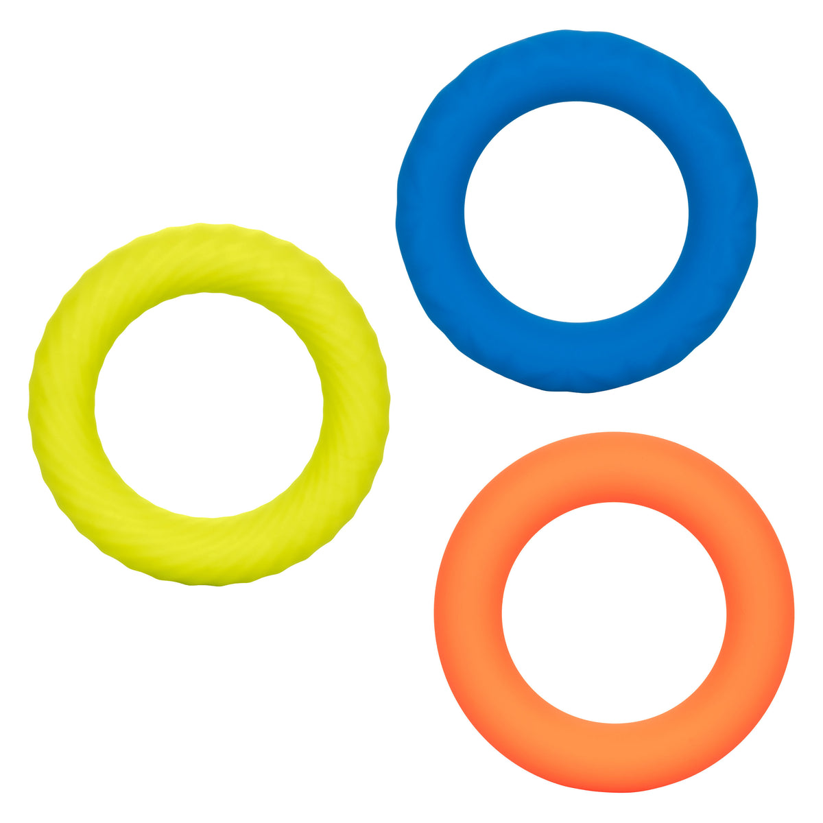 Link Up Ultra-Soft Climax Set of 3 Enhancer Cock Rings Multi COCK RING Set